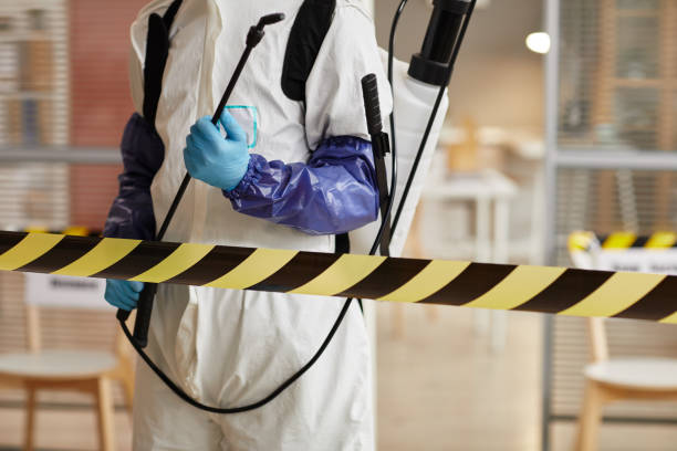 Professional Biohazard technician working in Bentonville, AR